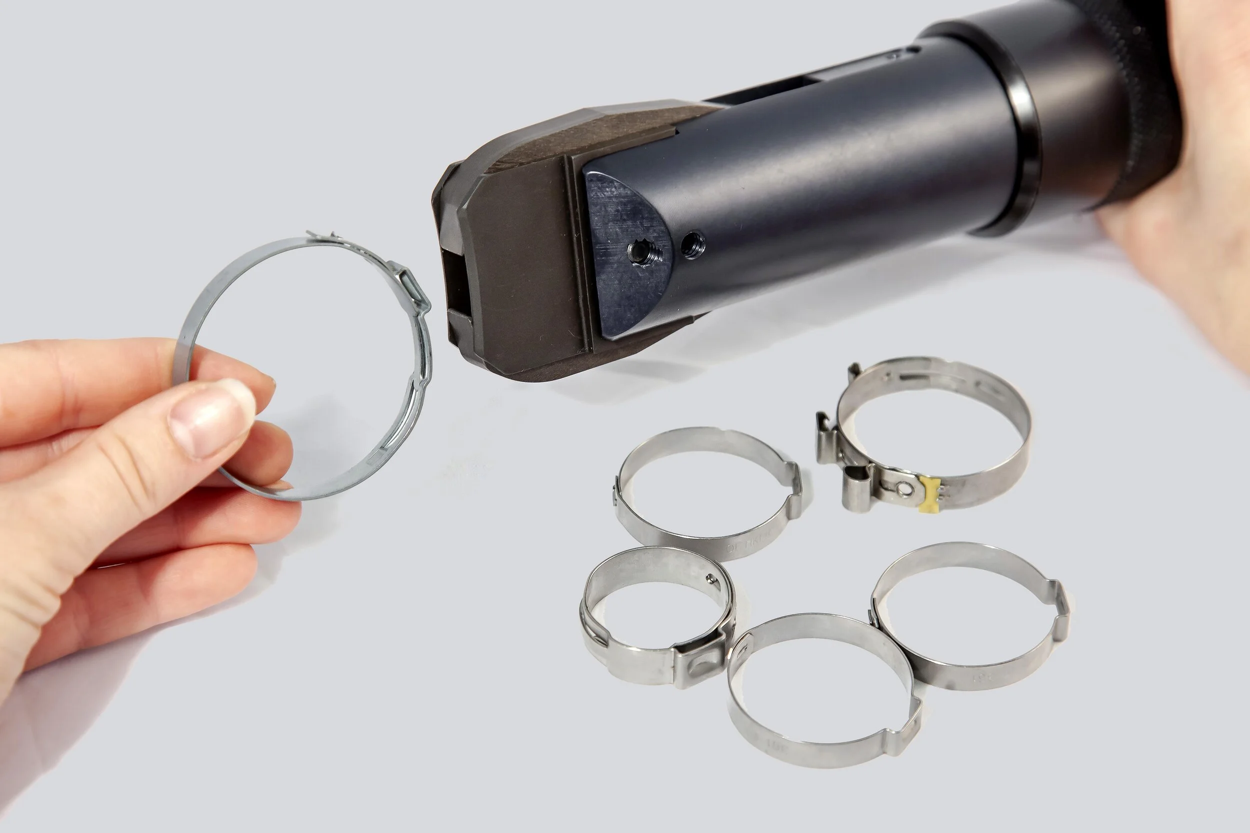 Simon Ha專用 Faster and easier hose clamp and snap ring installation for